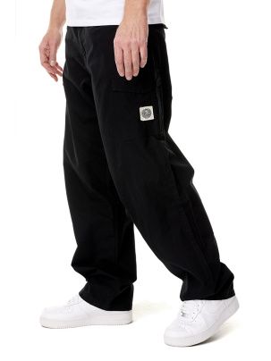 Spodnie MASS Denim Pants Army Baggy Fit - black