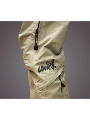Spodnie Snowboardowe Damskie CONTROL light grey